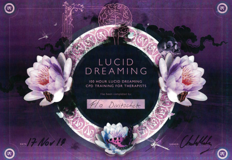 Florian DIVI – Lucid Dreaming CPD Mindfulness of Dream and Sleep Certificate